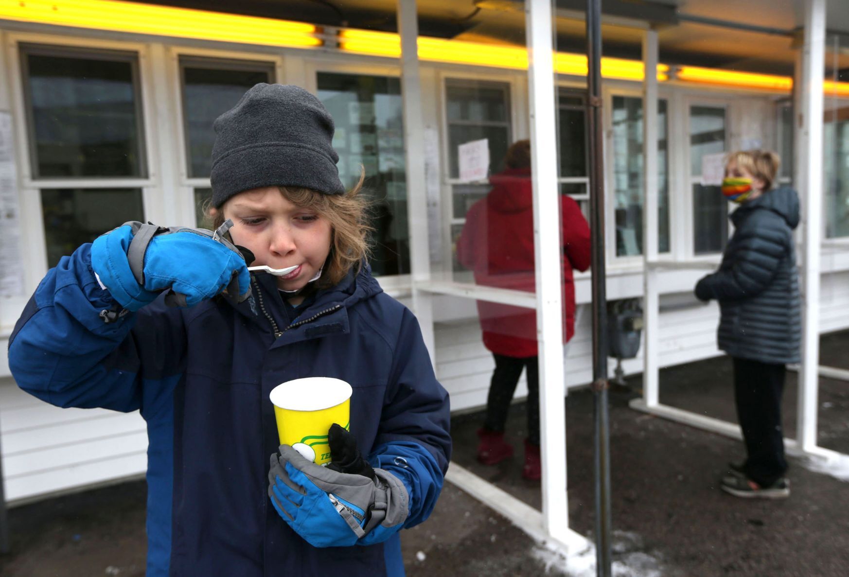It's never too cold for Ted Drewes